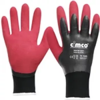 Guantes de taller Cimco 141243 negro rojo XXL 2 uds.