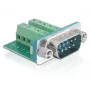 Conector D-Sub DeLOCK 65269 verde plata