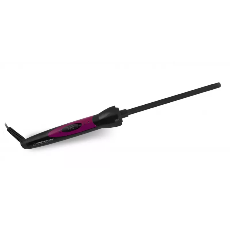 Moldeador de pelo Esperanza EBL014 recubrimiento cerámico, 25 W, máx. 180 °C, cable 1,8 m, negro