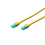 Digitus DK-1512-020/Y Cable de parcheo Ethernet Amarillo