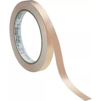 Cinta de blindaje de cobre 3M Scotch 1245, 16,5 m × 25 mm, cinta de lámina de cobre conductora