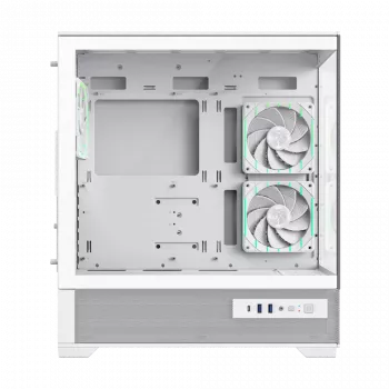 Caja Gamemax | VISTA 2 AW | blanca | torre Midi | fuente de alimentación no incluida