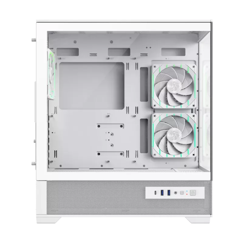 Caja Gamemax | VISTA 2 AW | blanca | torre Midi | fuente de alimentación no incluida