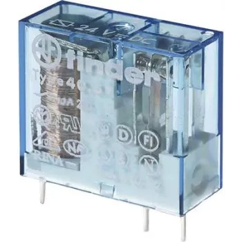 Relé de enchufe/impresión 24VDC 1W10A paso 5mm sensible 40.51.7.02 (405170240000)