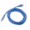 Cable de extensión USB 3.0 AM-AF azul 3M