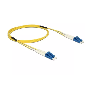 Cable de fibra óptica DeLOCK 1 m LC-LC 84599