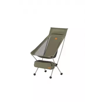 Silla de senderismo portátil Naturehike L02 CNK2350JJ018 verde bosque — asiento ligero y compacto