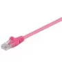 Cable de red Goobay 95270-GB magenta 2 m Cat6 U/UTP