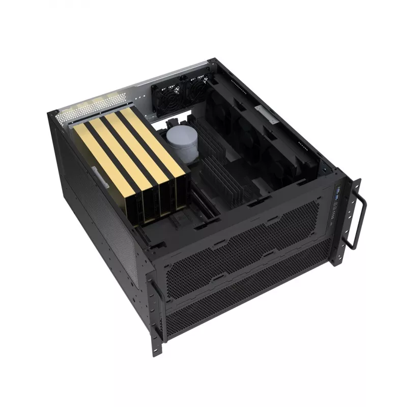 Caja de PC SilverStone SST-RM600 ATX Negra