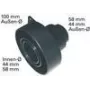 Metabo 910058010 adaptador de aspiración múltiple 100/58/44-58/44 (910058010)