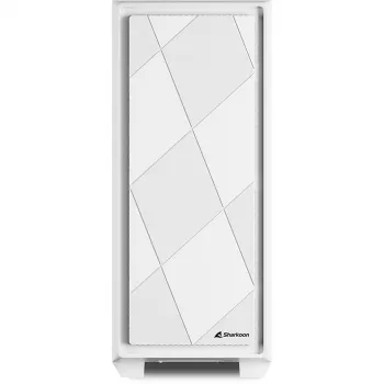 Sharkoon VS8 RGB caja para PC, Midi Tower, blanca, vidrio templado