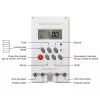 Temporizador electrónico para carril DIN QOLTEC PC0629 — alimentación 24V, salida 16A