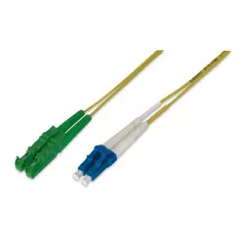 Cable de conexión de fibra óptica Digitus E2000 a LC monomodo 3m
