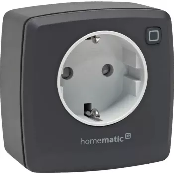 eQ-3 AG Homematic IP 161613A0, interior, antracita, plástico, IP20, IP20, 70 mm