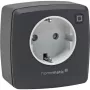 eQ-3 AG Homematic IP 161613A0, interior, antracita, plástico, IP20, IP20, 70 mm