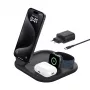 Belkin BoostCharge Cargador para auriculares Carga rápida inalámbrica USB Type-C negro
