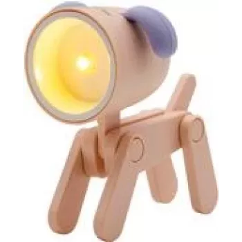 Lámpara de mesa LED RealPower 486314 rosa 1 bombilla alimentada por batería