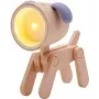 Lámpara de mesa LED RealPower 486314 rosa 1 bombilla alimentada por batería