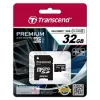 MEMORIA MICRO SDHC 32GB CON ADAPTADOR/CLASS10 TS32GUSDU1 TRANSCEND
