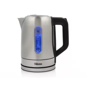 Hervidor eléctrico Tristar 1,7 l 2200 W negro plata