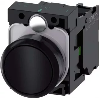 Siemens 3SU1100-0AB10-1BA0 negro