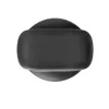 Tapa protectora de silicona para objetivo Puluz para Insta360 X3 (negra)