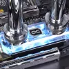 Refrigerador de agua para SSD Alphacool HDX Apex M.2 2280, Acrílico aRGB