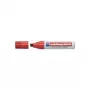 Rotulador permanente Edding 800 — rojo, punta biselada 4–12 mm