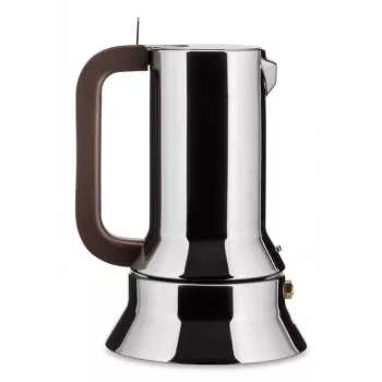 Cafetera moka Alessi 9090/3 acero inoxidable 110 mm de profundidad 175 mm de altura