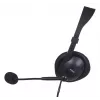 Auriculares gaming binaurales con cable IBOX W1MV — circumaurales, 3,5 mm, cable de 2 m, micrófono de diadema