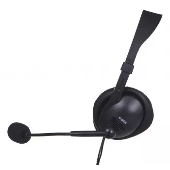 Auriculares gaming binaurales con cable IBOX W1MV — circumaurales, 3,5 mm, cable de 2 m, micrófono de diadema
