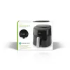 Freidora de aire Nedis KAAF160BK, cesta única, 4,2 L, 1300 W, Negro