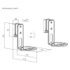 Soportes de pared para Sonos ERA 100, MC-997
