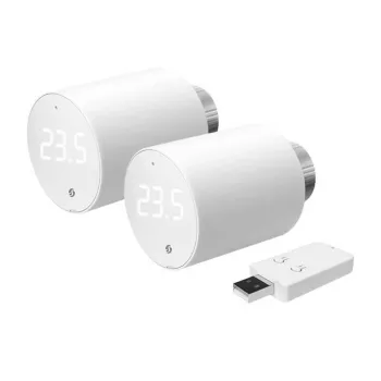 Shelly BLU TRV cabezal termostático, WLAN/Bluetooth (2 unidades con unidad de control)