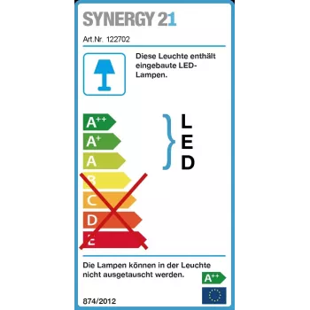 Synergy 21 luminaria LED para sótano / luminaria omnidireccional IP65 5W blanco frío