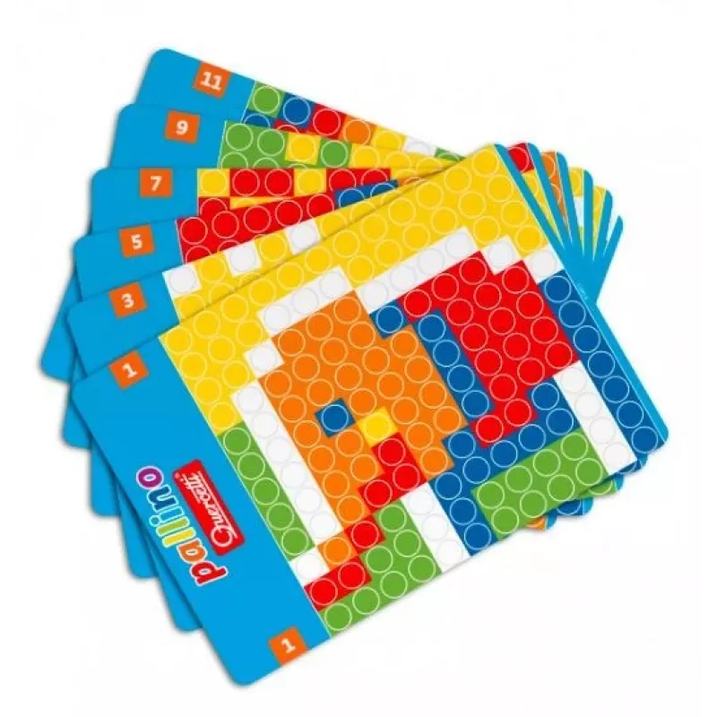 Juguete de construcción educativo Dante Quercetti 01020 para niños de 4–8 años, multicolor