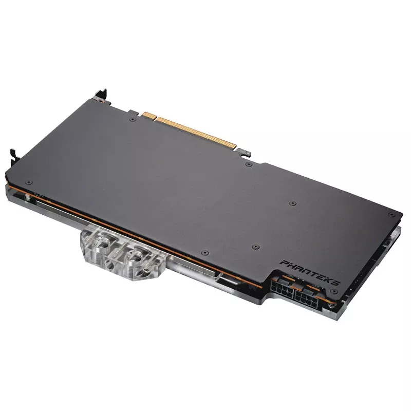 Phanteks Glacier G6000 Strix bloque de agua para GPU con backplate, ASUS RX 6800/6900 Strix/TUF, negro