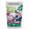 Animal Island Everyday comida húmeda para gatos, ternera y aves con hígado, 4 x 85 g