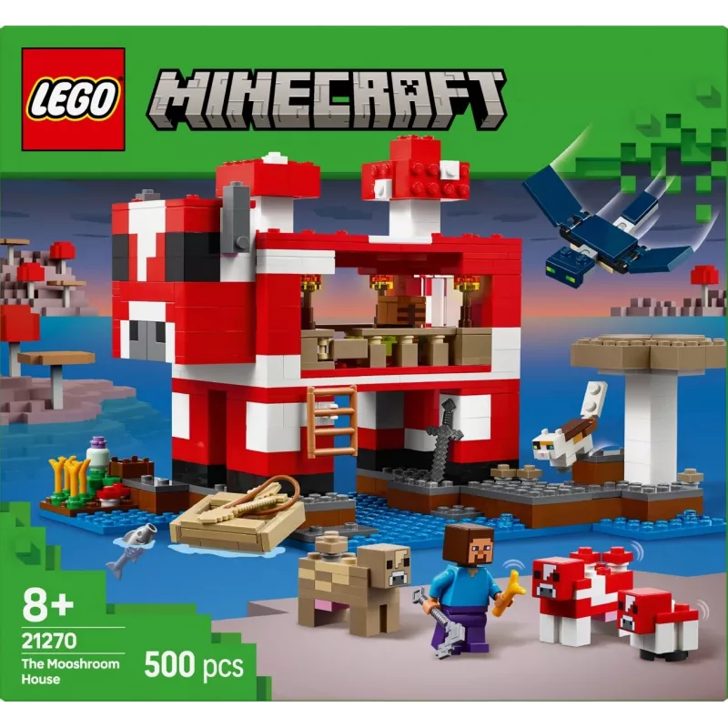 LEGO MINECRAFT 21270 La casa Mooshroom