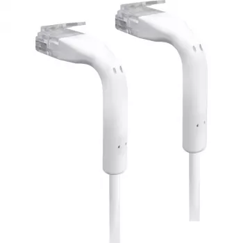 Cable de parcheo ULTRA-THIN Ubiquiti con fundas flexibles para flexibilidad de instalación / blanco / 5 m