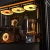 Corsair iCUE LINK XD6 RGB Elite LCD combo de bomba y depósito, negro