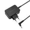 Qoltec 51026 fuente de alimentación/adaptador interior/exterior 65 W negro