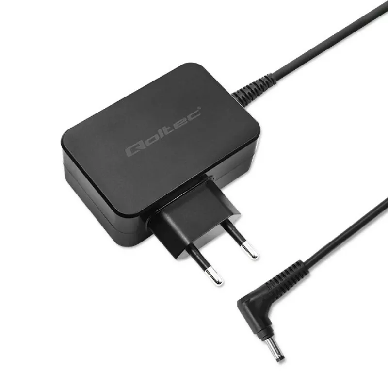 Qoltec 51026 fuente de alimentación/adaptador interior/exterior 65 W negro