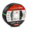 Cable coaxial MACLEAN MCTV-477 100 m negro 75 Ω, 50 pF, funda de 6,8 mm