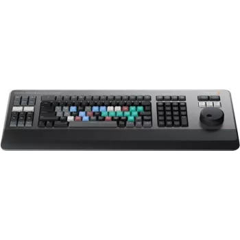 Blackmagic Design BMD-DV/RES/BBPNLMLEKB Teclado QWERTY Negro - Gris (BM-DV/RES/BBPNLMLEKB-LIC)