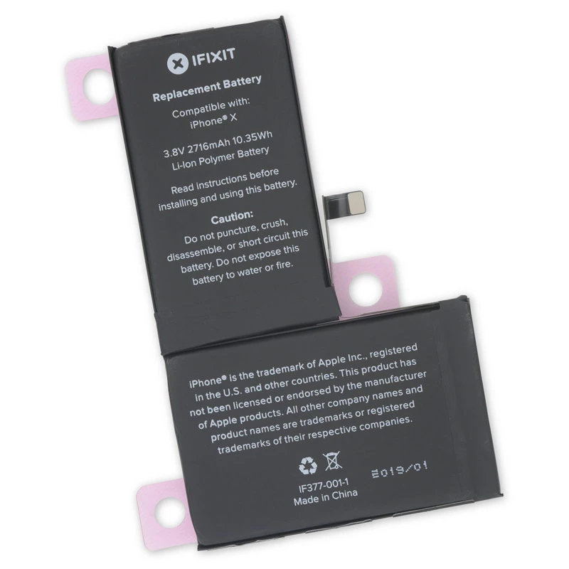 Kit de reparación de batería iFixit iPhone X