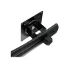 Ergotron DS100 – Base – horizontal – para 2 pantallas LCD – aluminio, acero – negro – tamaño de pantalla: hasta 61 cm (hasta 24 pulgadas)