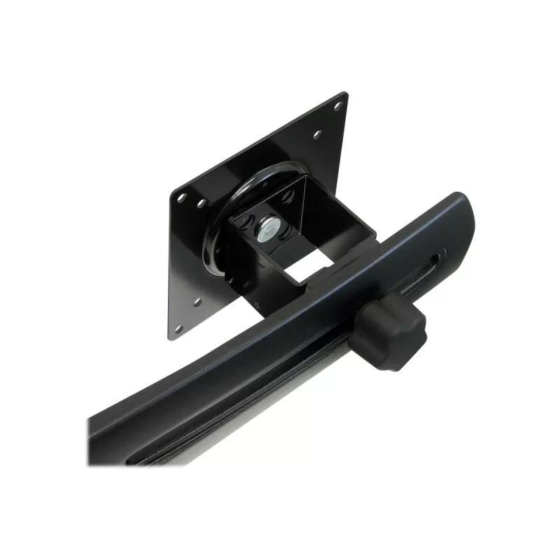 Ergotron DS100 – Base – horizontal – para 2 pantallas LCD – aluminio, acero – negro – tamaño de pantalla: hasta 61 cm (hasta 24 pulgadas)