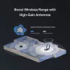 Adaptador USB inalámbrico MERCUSYS MA37BEH — Wi-Fi 7 de alta ganancia (BE6500) compatibilidad USB-C/USB-A