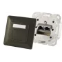 Toma ShiverPeaks S/CONN 74280-A — 2×RJ-45, Cat6a, 500 MHz, carcasa de metal, antracita